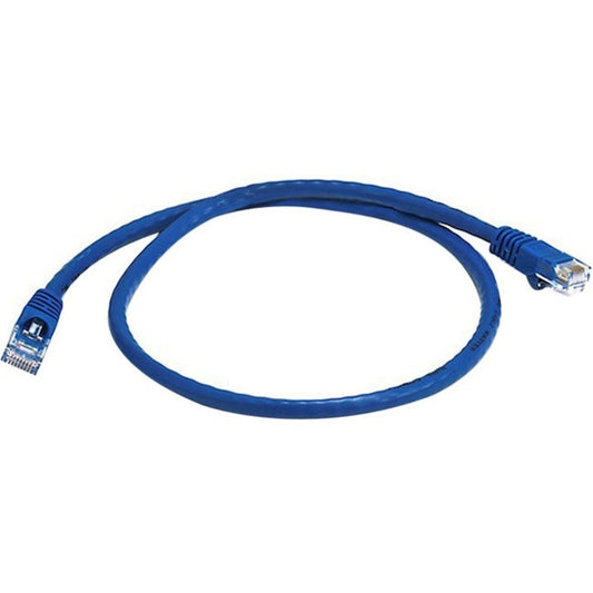 Monoprice Cat6 24AWG UTP Ethernet Network Patch Cable 2ft Blue