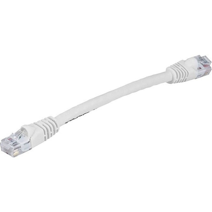 Monoprice Cat6 24AWG UTP Ethernet Network Patch Cable 6-inch White