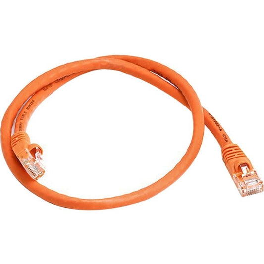 Monoprice Cat6 24AWG UTP Ethernet Network Patch Cable 2ft Orange