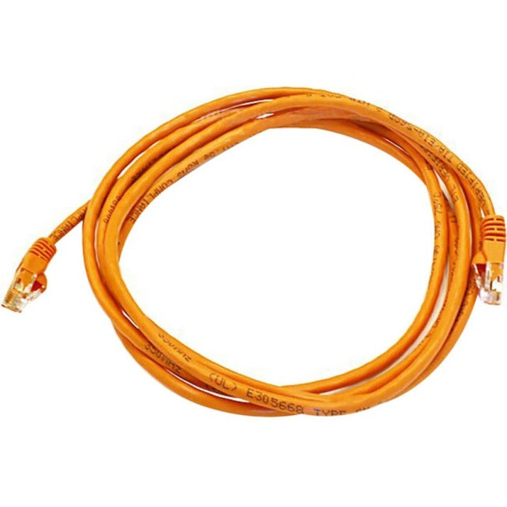 Monoprice Cat6 24AWG UTP Ethernet Network Patch Cable 7ft Orange