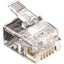 25-PACK RJ11 UNSHIELDED MODULAR