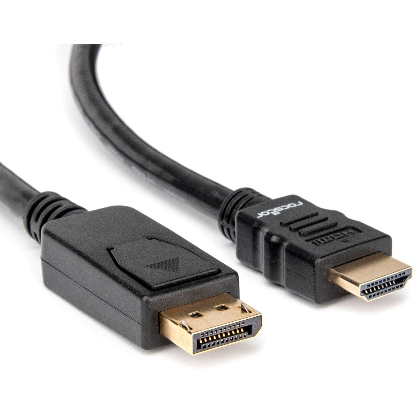 Rocstor Premium DisplayPort to HDMI Converter Cable - 6 ft - 4K - 1 Pack