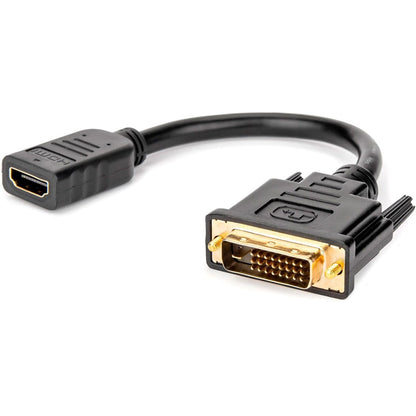 Rocstor HDMI to DVI-D Video Cable Adapter - 8in - HDMI Female to DVI Male