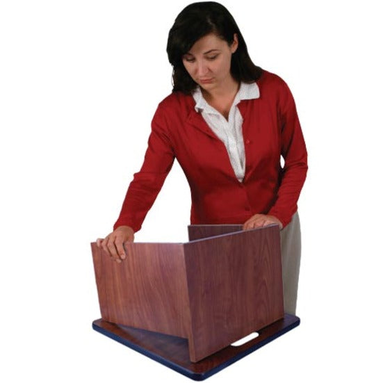 AmpliVox Speak & Go Speech Mate Folding Tabletop Lectern