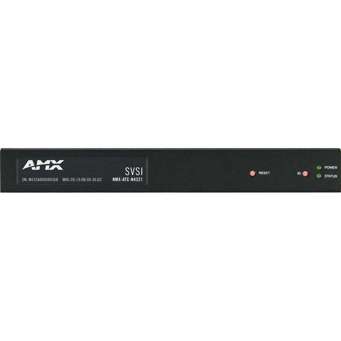 AMX NMX-ATC-N4321 Audio over IP Transceiver