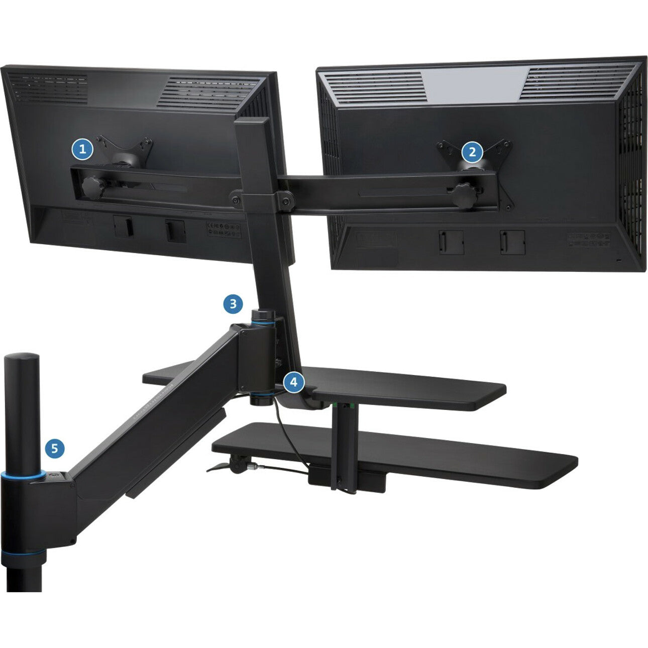 Kensington SmartFit Desk Mount for Monitor Keyboard