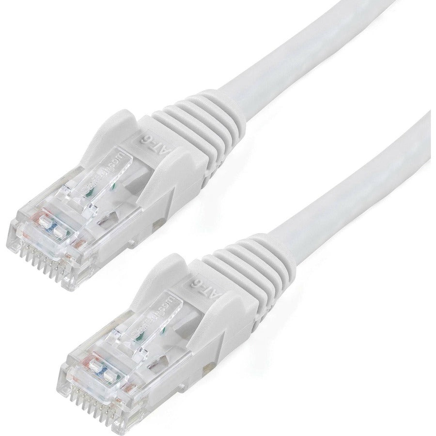 StarTech.com 5ft CAT6 Ethernet Cable - White Snagless Gigabit - 100W PoE UTP 650MHz Category 6 Patch Cord UL Certified Wiring/TIA