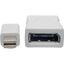 Tripp Lite Keyspan Mini DisplayPort to DisplayPort Adapter Cable (M/F) 4K 60 Hz DP 1.2 HDCP 2.2 6 ft. (1.8 m)