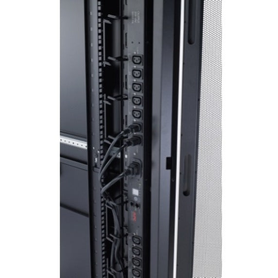 APC by Schneider Electric Rack PDUSwitchedZeroU12.5kW208V(21)C13&(3)C19;3' Cord