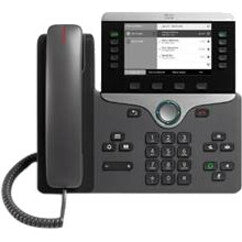 Cisco 8811 IP Phone - Refurbished - Wall Mountable - Black