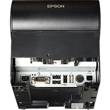 Epson OmniLink C31CE94731 Desktop Direct Thermal Printer - Monochrome - Receipt Print - Ethernet - USB - Serial - 13.78 in/s Mono - 180 dpi - 3.15" Label Width