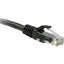12FT CAT6 BLACK SNAGLESS BOOTED