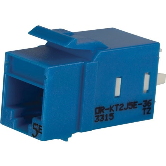 Ortronics Category 5e Keystone Jack Lacing Cap Termination Blue