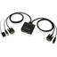 IOGEAR 2-Port USB DVI Cable KVM with MiniDisplayPort Adapters Bundle