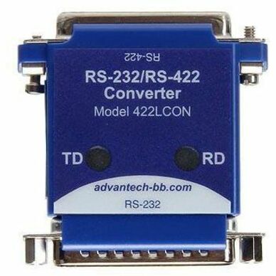 Advantech BB-422LCON Serial Converter RS-232 DB-25 M to RS-422 DB25 F