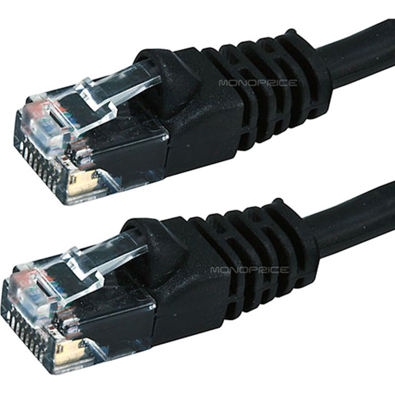 Monoprice Cat5e 24AWG UTP Ethernet Network Patch Cable 7ft Black