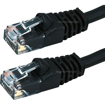Monoprice Cat5e 24AWG UTP Ethernet Network Patch Cable 25ft Black