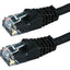 Monoprice Cat5e 24AWG UTP Ethernet Network Patch Cable 1ft Black