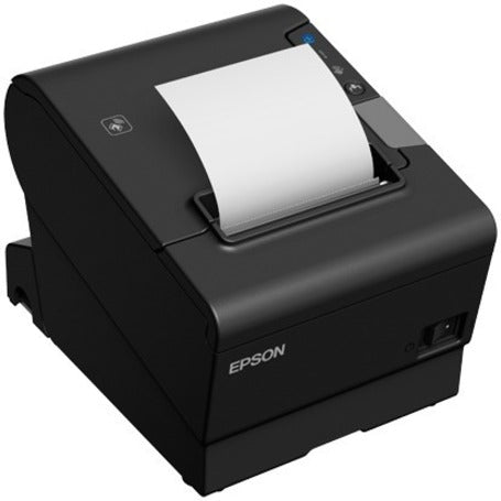 Epson OmniLink TM-T88VI Direct Thermal Printer - Monochrome - Wall Mount - Receipt Print - Ethernet - USB - Bluetooth - Near Field Communication (NFC) - 13.78 in/s Mono - 180 dpi