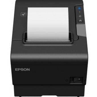 Epson OmniLink TM-T88VI Desktop Direct Thermal Printer - Monochrome - Receipt Print - Ethernet - USB - Serial - Near Field Communication (NFC) - 13.78 in/s Mono - 180 dpi - White