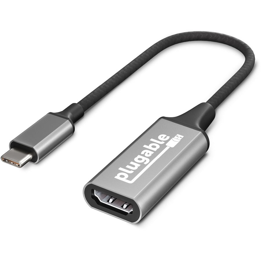 Plugable USB C to HDMI 2.0 Adapter Compatible with 2018 iPad Pro 2018 MacBook Air 2018 MacBook Pro Dell XPS 13 & 15 Thunderbolt 3 Ports & More