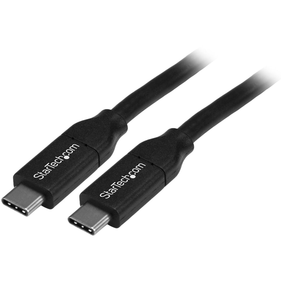 StarTech.com 4m 13 ft USB C Cable with Power Delivery (5A) - M/M - USB 2.0 - USB-IF Certified - USB 2.0 Type C Cable