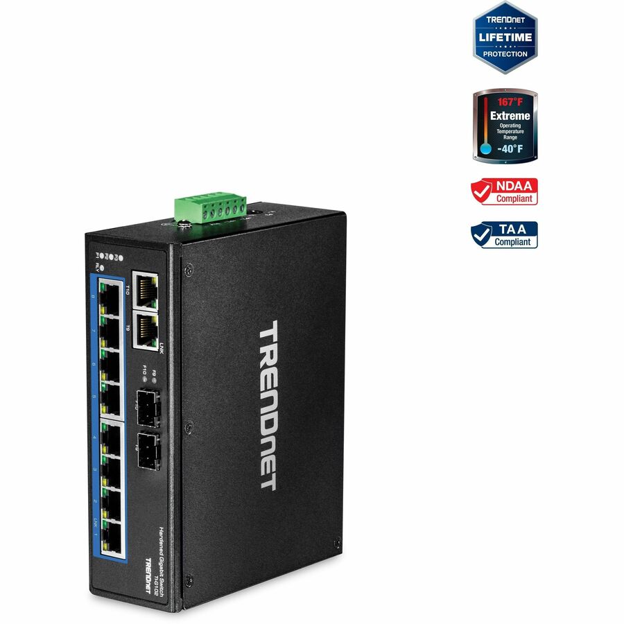 10PORT HARDENED INDUSTRIAL     