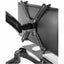 CTA Digital 2-in-1 Adjustable Monitor and Tablet Mount Stand with Keyboard Tray