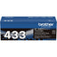 Brother TN433BK Original High Yield Laser Toner Cartridge - Black - 1 Each