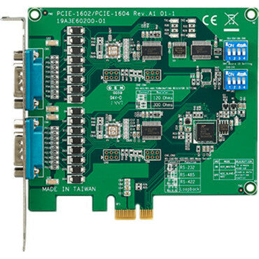 B+B SmartWorx 2-port RS-232 PCI Express Communication Card w/Surge and Isolation