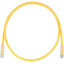 1FT CAT6 YLW COPPER PATCHCORD  