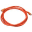 Monoprice 7ft 24AWG Cat6 500MHz Crossover Bare Copper Ethernet Network Cable - Orange