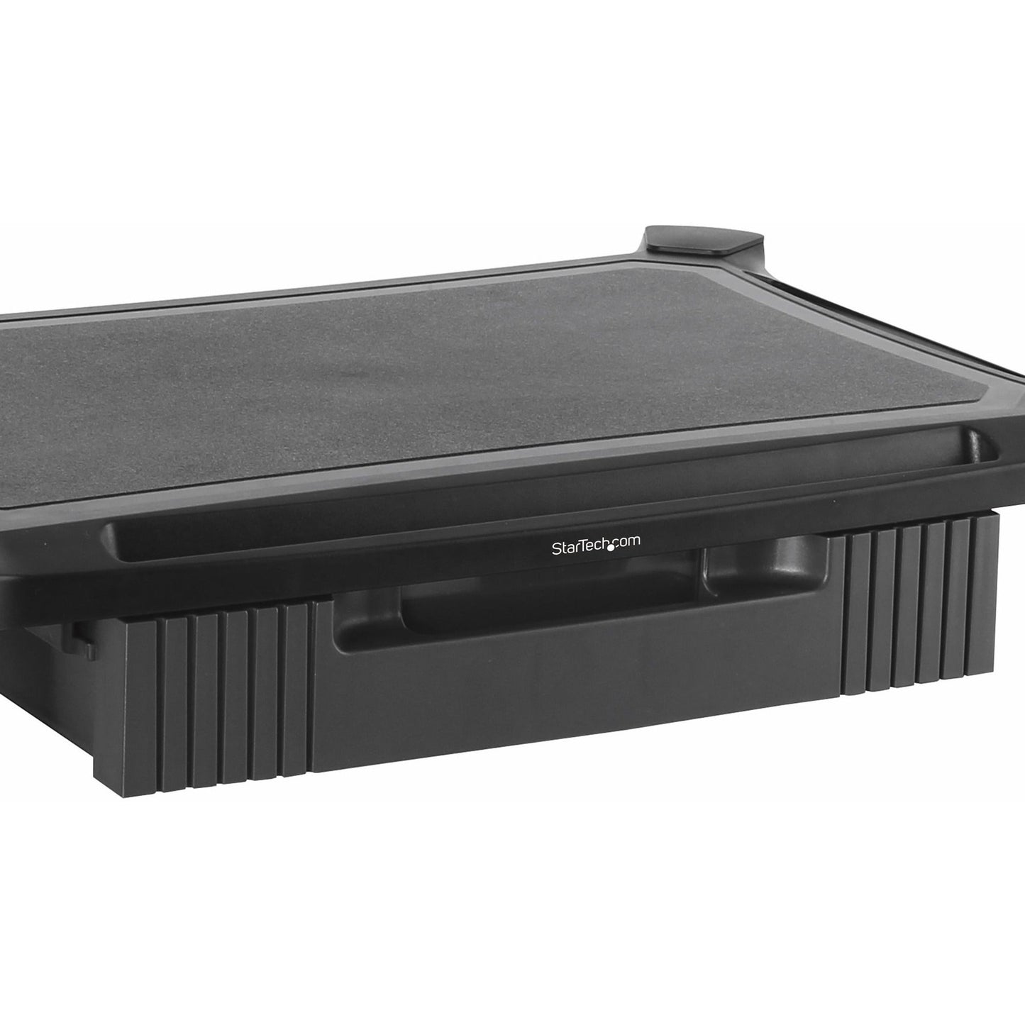 StarTech.com Adjustable Monitor Riser Large Drawer Monitors up to 32" (22lb/10kg) Adjustable Height Desk Monitor Stand