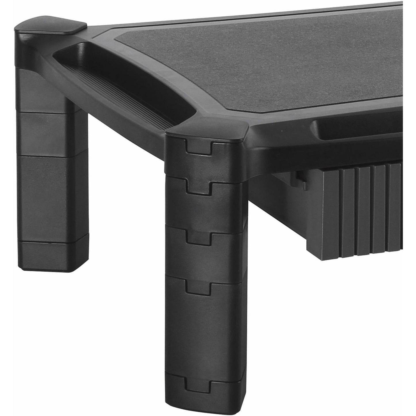 StarTech.com Adjustable Monitor Riser Large Drawer Monitors up to 32" (22lb/10kg) Adjustable Height Desk Monitor Stand