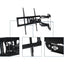 Arctic Cooling TV Flex L Wall Mount for TV Monitor - Black