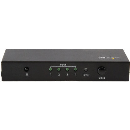 StarTech.com 4 Port HDMI Switch - 4K 60Hz - Supports HDCP - IR - HDMI Selector - HDMI Multiport Video Switcher - HDMI Switcher