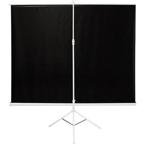 71IN DIAG TRIPOD PROJ SCREEN MATTE WHITE FABRIC W/ CARRYING CASE