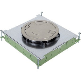 Wiremold Resource RFBE Series Six Gang On-Grade Floor Box