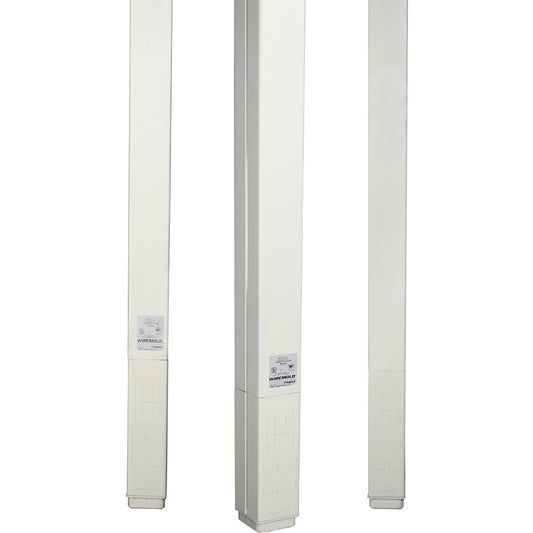 Wiremold 25DTC Series 12' Blank Pole Ivory