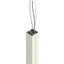 Wiremold 25DTP Series 15' Tele-Power Pole Ivory