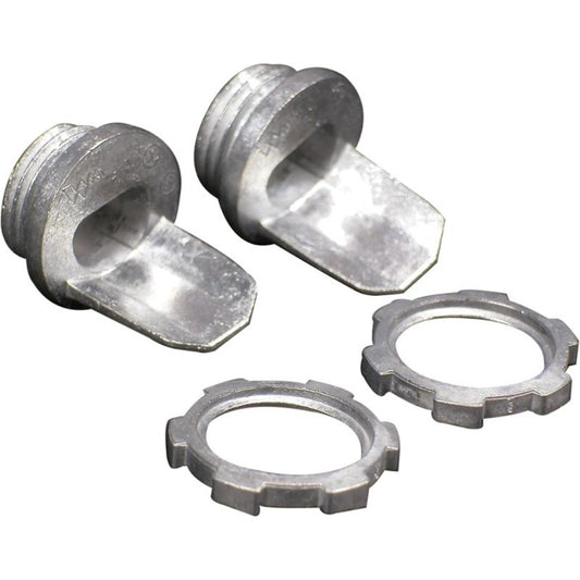 Wiremold 500/700 3/4" Box Connector (Galvanized) Fitting