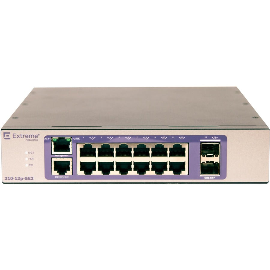 Extreme Networks 210-12p-GE2 Ethernet Switch