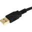 Monoprice 10ft USB 2.0 A Male to A Female Extension 28/24AWG Cable (Gold Plated)