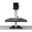 Ergo Desktop Kangaroo Pro Sit and Stand Workstation Black Fully Assembled