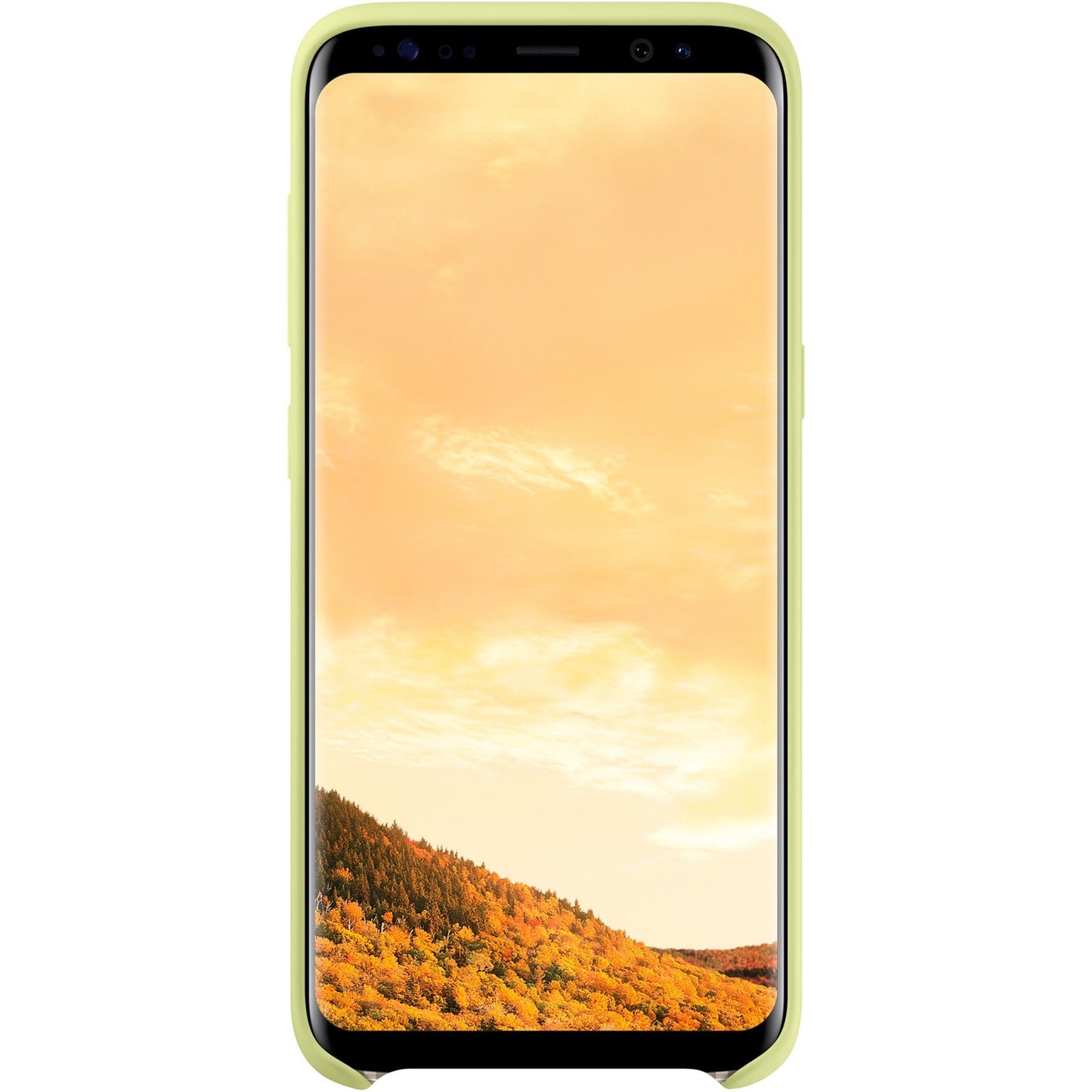 Samsung Galaxy S8 Silicone Cover Green