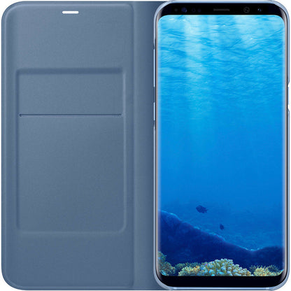 Samsung Carrying Case (Wallet) Smartphone - Blue