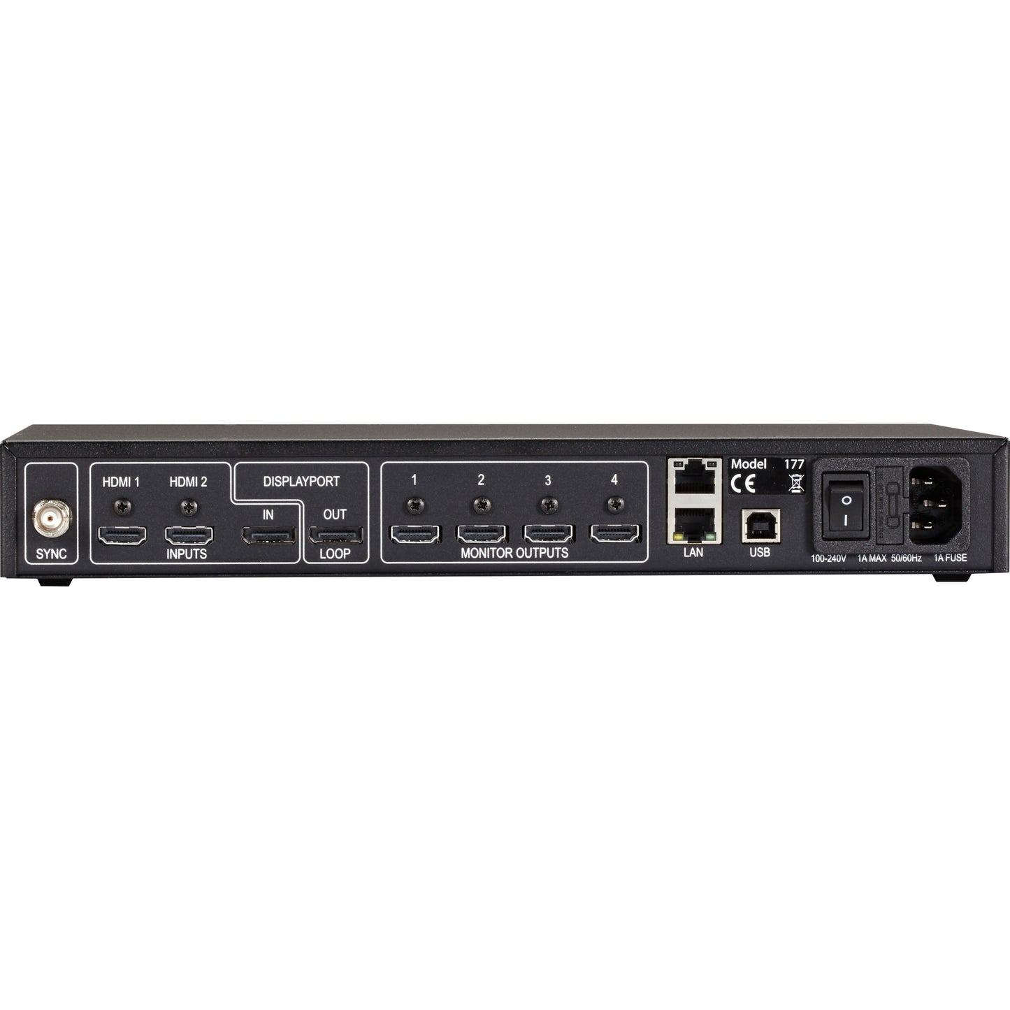 Black Box VideoPlex4000 Video Wall Controller - 4K HDMI