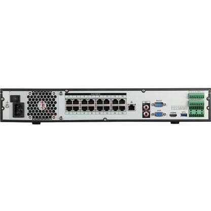 Speco 16 Channel 4K Plug & Play Network Video Recorder with Built-in PoE+ Switch - 8 TB HDD
