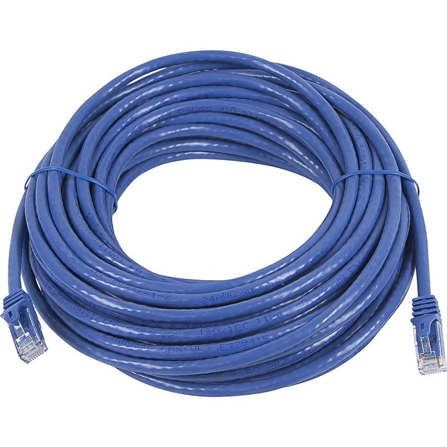Monoprice FLEXboot Series Cat5e 24AWG UTP Ethernet Network Patch Cable 25ft Blue