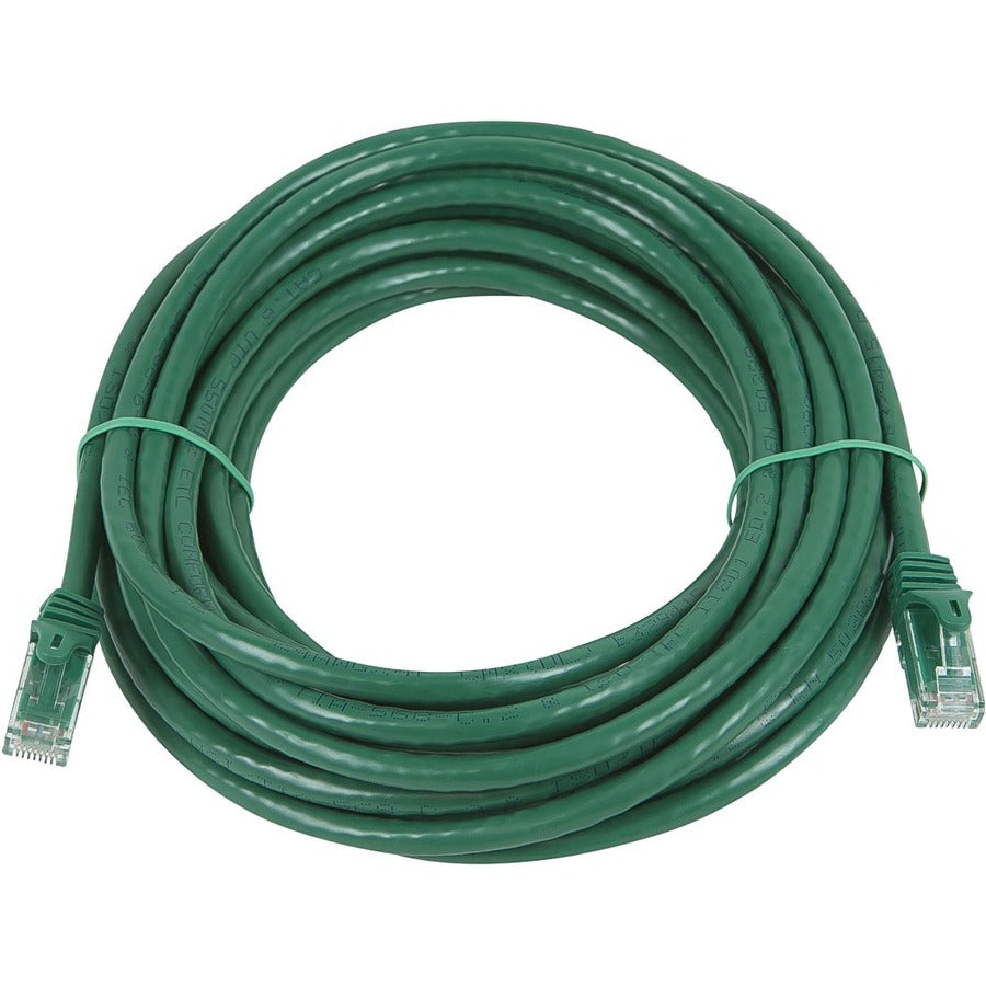 Monoprice FLEXboot Series Cat5e 24AWG UTP Ethernet Network Patch Cable 30ft Green